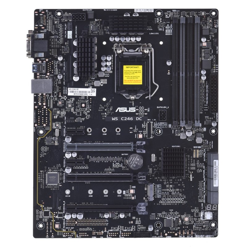 Płyta główna Asus P13R-I 1x LGA1700 Intel Xeon E-24XX C262 (2xDIMM, 6x SATA, 1xM.2, 2x1GbE, ASMB11-iKVM, miniITX) Płyta główna Asus P13R-I 1x LGA1700 Intel Xeon E-24XX C262 (2xDIMM, 6x SATA, 1xM.2, 2x1GbE, ASMB11-iKVM, miniITX)