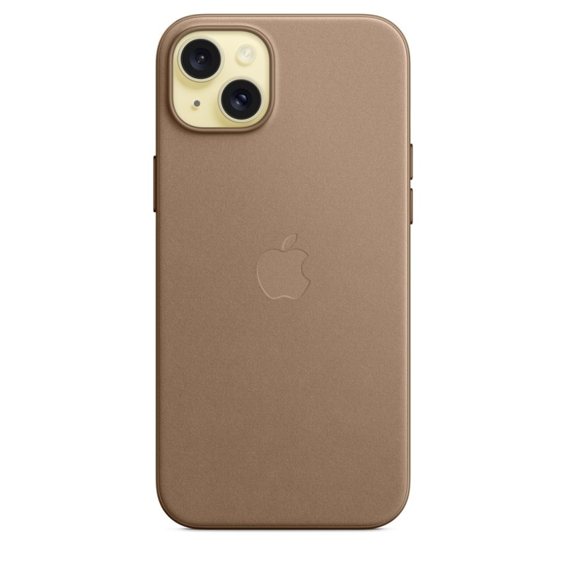 Apple iPhone 15 Plus FineWoven Case with MagSafe - Taupe Apple iPhone 15 Plus FineWoven Case with MagSafe - Taupe