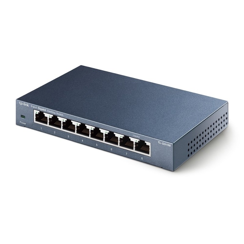 TP-Link 8-Port 10/100/1000Mbps Desktop Network Switch TP-Link 8-Port 10/100/1000Mbps Desktop Network Switch