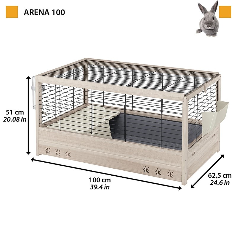 ZOLUX Neolife 100 blue - cage for domestic cavia ZOLUX Neolife 100 blue - cage for domestic cavia