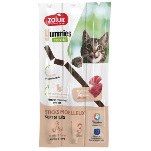 ZOLUX Yummies Lamb with rice - cat treats - 3x5g ZOLUX Yummies Lamb with rice - cat treats - 3x5g