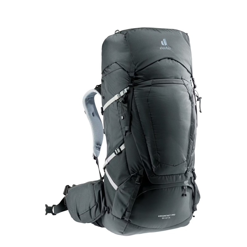 Deuter Aircontact Pro 65+10 SL Women's hiking backpack Graphite Deuter Aircontact Pro 65+10 SL Women's hiking backpack Graphite