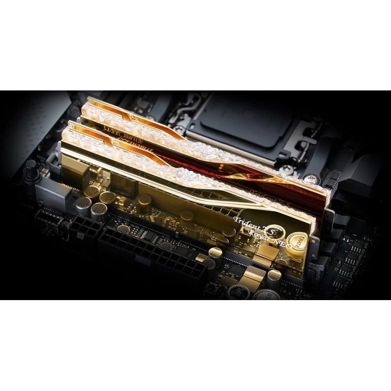 G.Skill Trident Z5 Royal F5-6800J3445G32GX2-TR5S memory module 64 GB 2 x 32 GB DDR5 G.Skill Trident Z5 Royal F5-6800J3445G32GX2-TR5S memory module 64 GB 2 x 32 GB DDR5