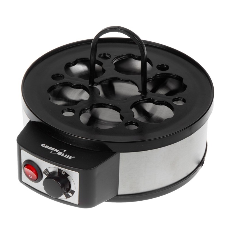 GreenBlue automatic egg cooker, 400W power, up to 7 eggs, measuring cup, 220-240V~, 50 Hz, GB573 GreenBlue automatic egg cooker, 400W power, up to 7 eggs, measuring cup, 220-240V~, 50 Hz, GB573