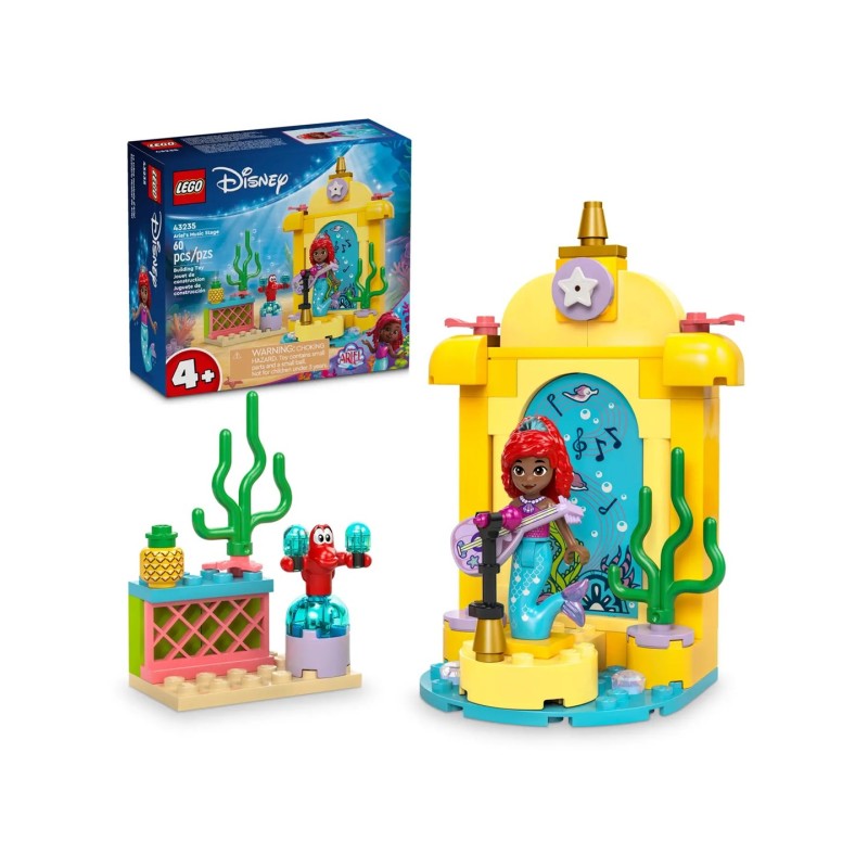 LEGO DISNEY 43235 Ariel's Music Stage