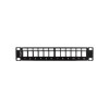 LANBERG PATCH PANEL BLANK 12 PORT 1U 10 LANBERG PATCH PANEL BLANK 12 PORT 1U 10