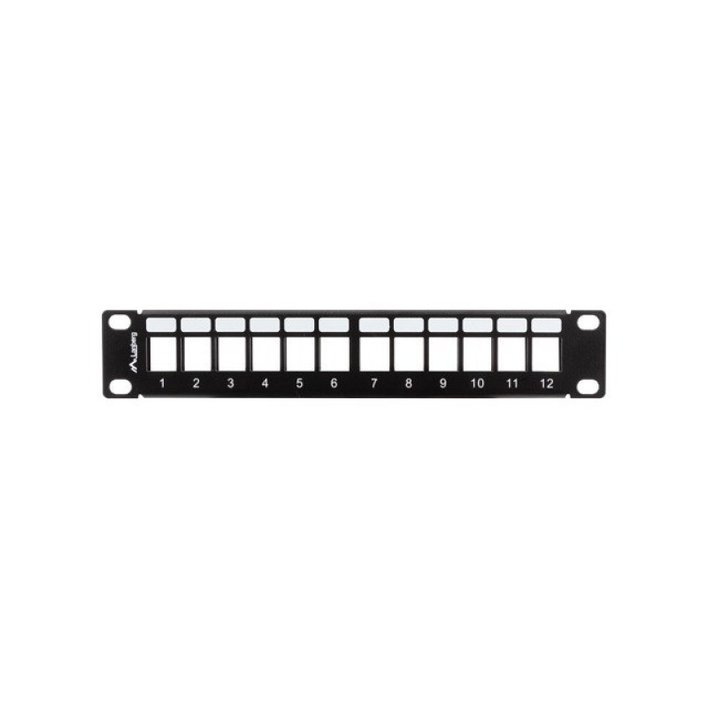 LANBERG PATCH PANEL BLANK 12 PORT 1U 10 LANBERG PATCH PANEL BLANK 12 PORT 1U 10