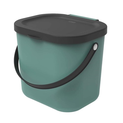 ROTHO Albula Dark green - waste sorting container - 6l ROTHO Albula Dark green - waste sorting container - 6l