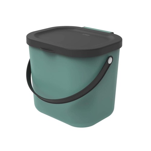 ROTHO Albula Dark green - waste sorting container - 6l ROTHO Albula Dark green - waste sorting container - 6l