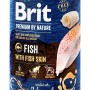BRIT Premium by nature Fish with fish skin - wet dog food - 400g
