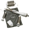 ADLER AD 2027 white hair dryer and curling iron