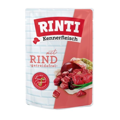 RINTI Kennerfleisch Beef - wet dog food - 400g