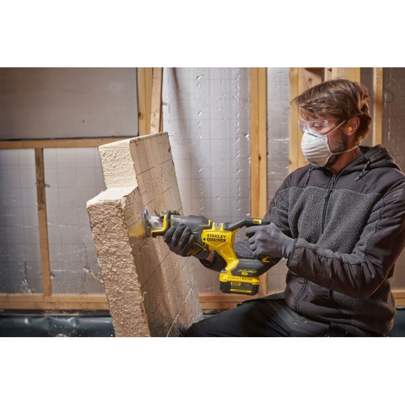 Stanley Fatmax SFMCS311B Reciprocating saw 18 V black, yellow