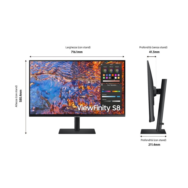 Samsung LS32B800PXU computer monitor 81.3 cm (32 Samsung LS32B800PXU computer monitor 81.3 cm (32