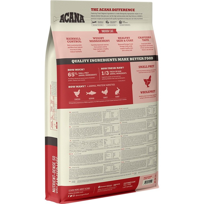 ACANA Indoor Entrée 4,5 kg ACANA Indoor Entrée 4,5 kg
