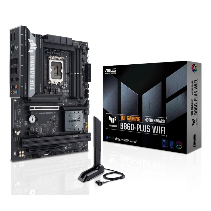 ASUS TUF GAMING B860-PLUS WIFI Intel B860 LGA 1851 (Socket V1) ATX