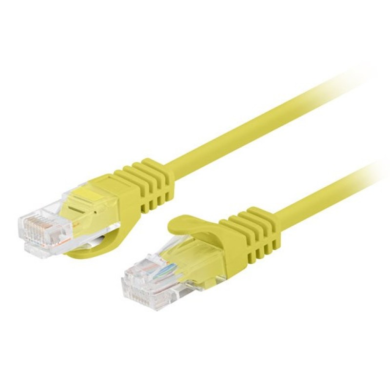 Lanberg PCU6-20CC-0300-Y networking cable Yellow 3 m Cat6 U/UTP (UTP) 10-PACK Lanberg PCU6-20CC-0300-Y networking cable Yellow 3 m Cat6 U/UTP (UTP) 10-PACK