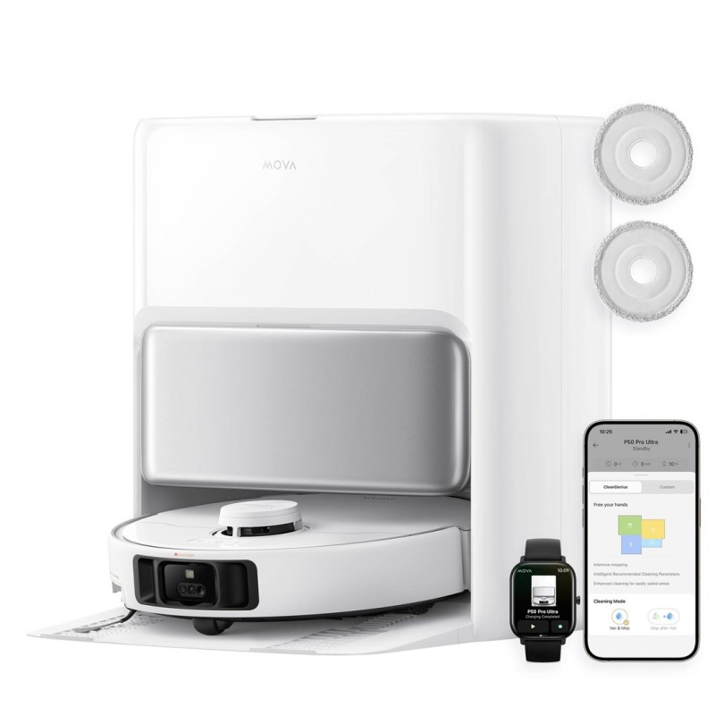MOVA Tech P50 Pro Ultra Bagless White MOVA Tech P50 Pro Ultra Bagless White