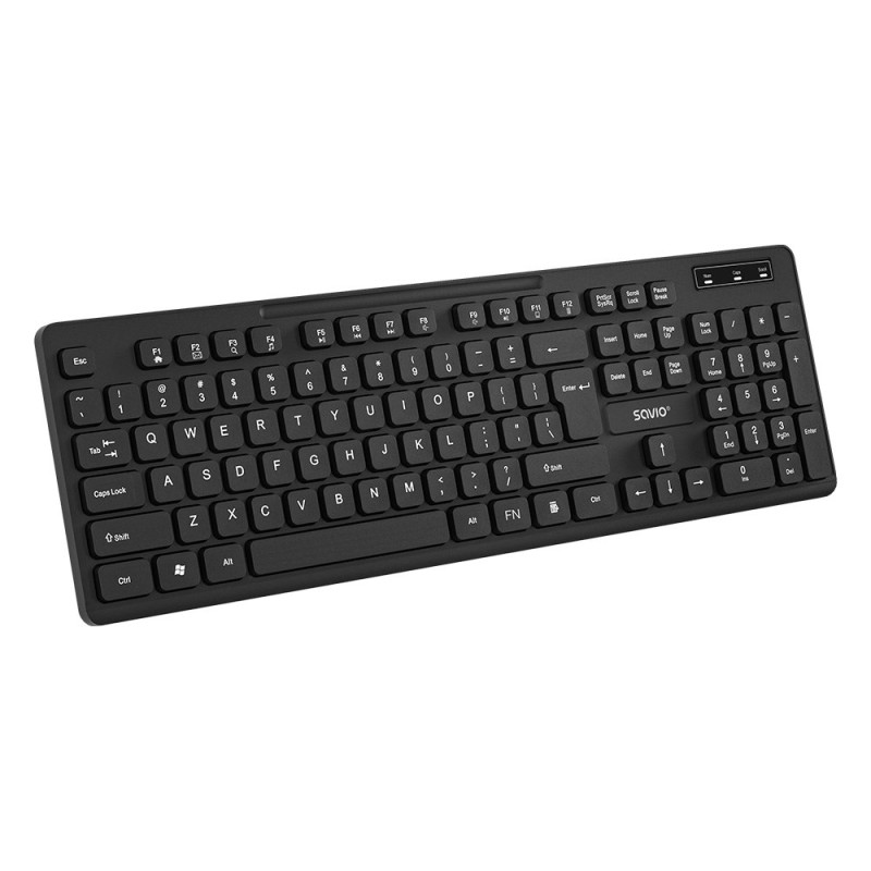 Savio KB-02 keyboard Home/Office USB QWERTY Black Savio KB-02 keyboard Home/Office USB QWERTY Black