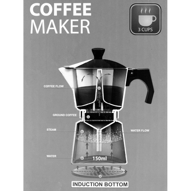 Coffee machine for 6 cups MR-1667-6 MAESTRO Coffee machine for 6 cups MR-1667-6 MAESTRO