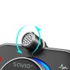 SAVIO FM transmitter, Bluetooth 5.0, QC/PD 3.0 charger, ENC, AUX OUT, Micro SD, TR-14, black SAVIO FM transmitter, Bluetooth 5.0, QC/PD 3.0 charger, ENC, AUX OUT, Micro SD, TR-14, black