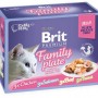 BRIT Premium Family Plate Fillets in Jelly Mix of Flavors - wet food for cats - 12x85g