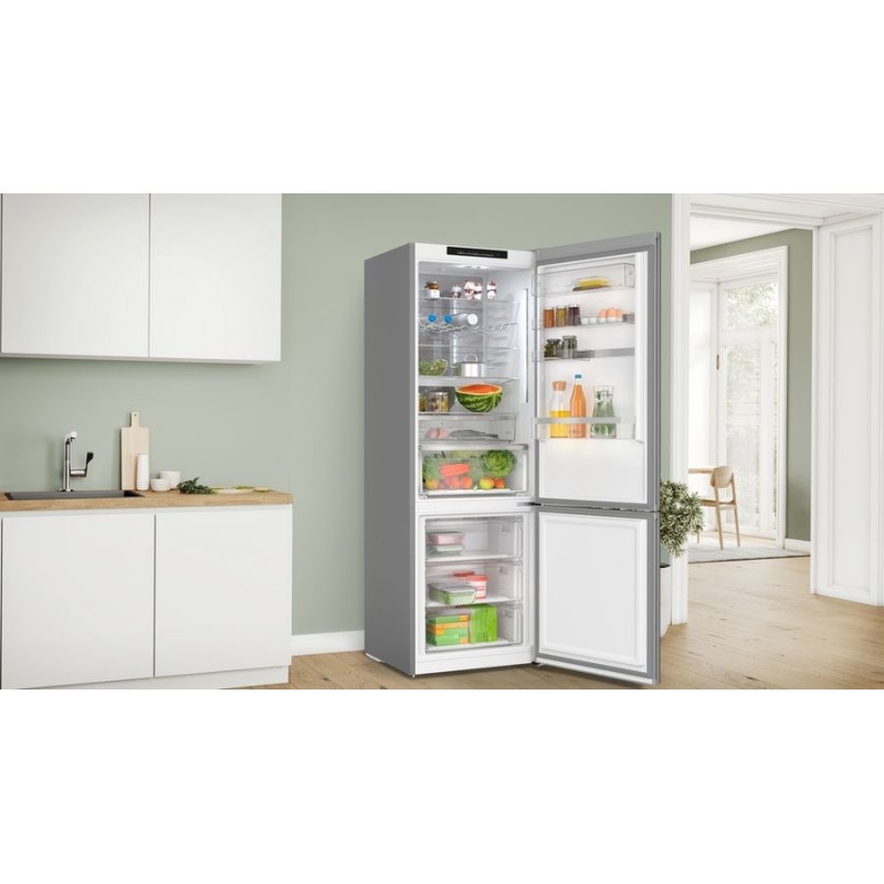 Bosch Serie 6 KGN49LBCF fridge-freezer Freestanding 440 L C Black Bosch Serie 6 KGN49LBCF fridge-freezer Freestanding 440 L C Black