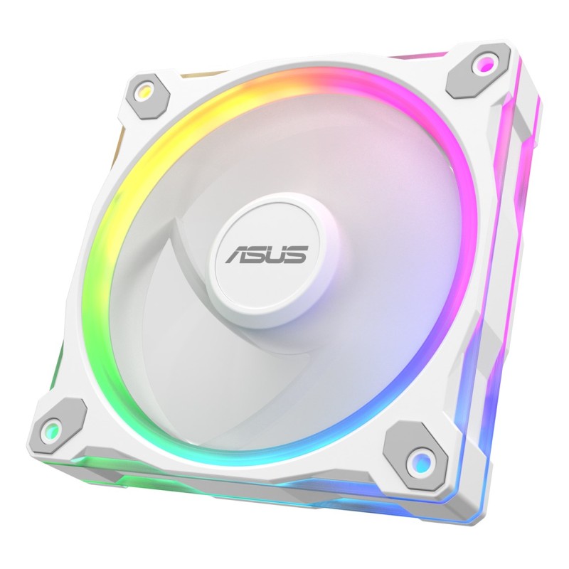 ASUS Prime MR120 Fan ARGB Reverse White 3in1 Computer case 12 cm 3 pc(s) ASUS Prime MR120 Fan ARGB Reverse White 3in1 Computer case 12 cm 3 pc(s)