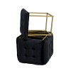 Puff-transformer 5in1 - 5 stools in 1 pouffe black velvet Puff-transformer 5in1 - 5 stools in 1 pouffe black velvet