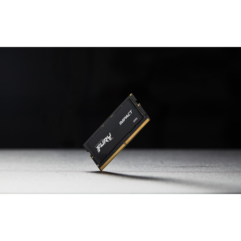 Kingston Technology FURY Impact Black memory module 16 GB 1 x 16 GB DDR5 2400 MHz Kingston Technology FURY Impact Black memory module 16 GB 1 x 16 GB DDR5 2400 MHz