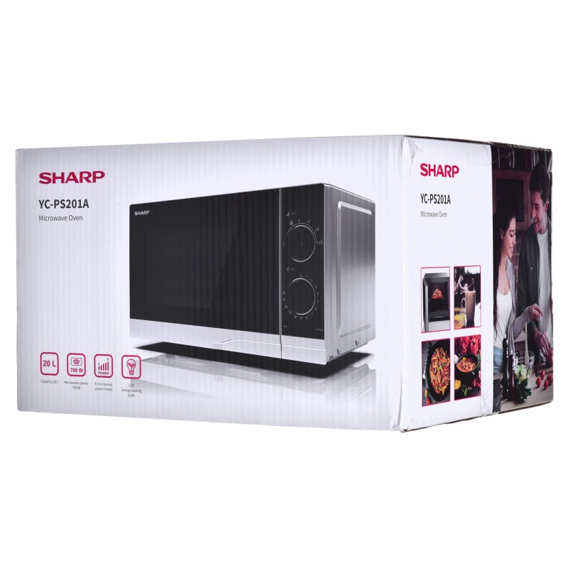 SHARP YC-PS201AE-S MICROWAVE OVEN SHARP YC-PS201AE-S MICROWAVE OVEN