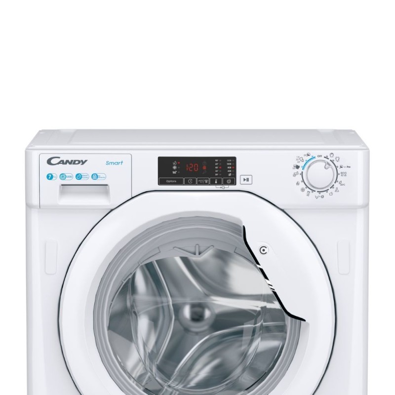 Candy Smart CBW 27D1E-S washing machine Front-load 7 kg 1200 RPM White Candy Smart CBW 27D1E-S washing machine Front-load 7 kg 1200 RPM White