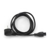 Gembird PC-186-ML12-1M power cable Black CEE7/7 C5 coupler Gembird PC-186-ML12-1M power cable Black CEE7/7 C5 coupler