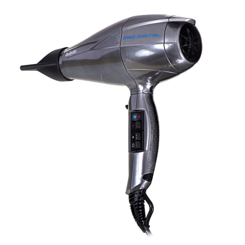 BaByliss Pro Digital Grey, Silver 2200 W BaByliss Pro Digital Grey, Silver 2200 W