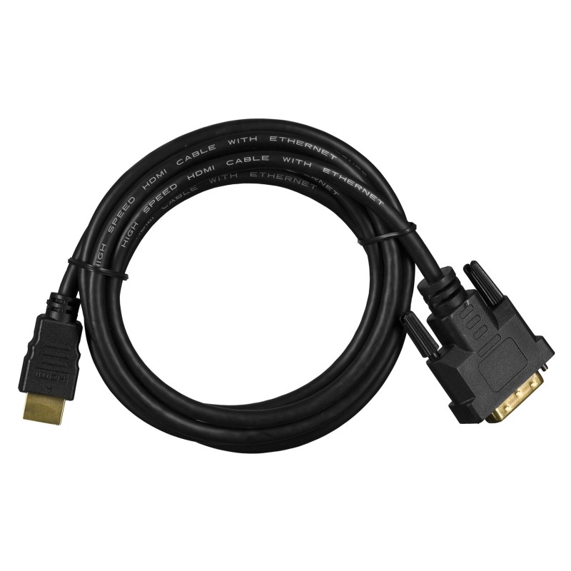 Lanberg CA-HDDV-20CU-0018-BK video cable adapter 1.8 m HDMI Type A (Standard) DVI-D Black Lanberg CA-HDDV-20CU-0018-BK video cable adapter 1.8 m HDMI Type A (Standard) DVI-D Black