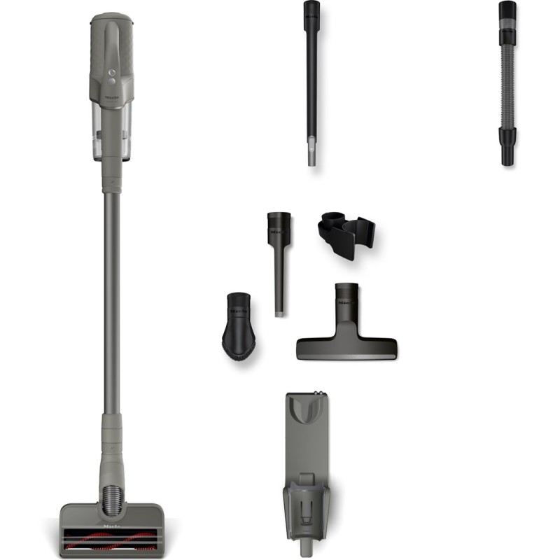 MIELE Duoflex HX1 CarCare Rechargeable hoover Black Grey MIELE Duoflex HX1 CarCare Rechargeable hoover Black Grey