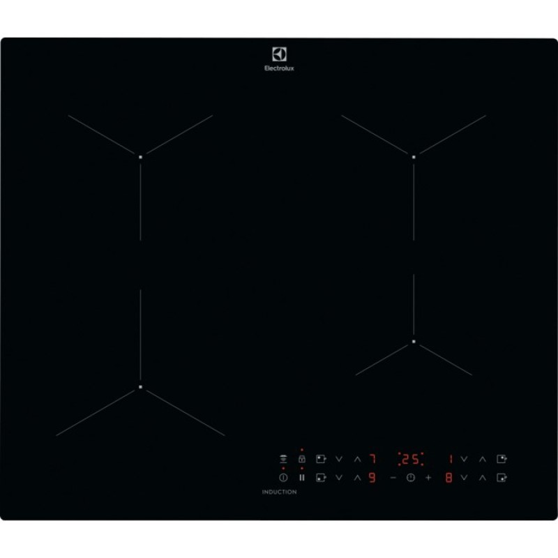 Electrolux LIL61434C Black Built-in 59 cm Zone induction hob 4 zone(s) Electrolux LIL61434C Black Built-in 59 cm Zone induction hob 4 zone(s)
