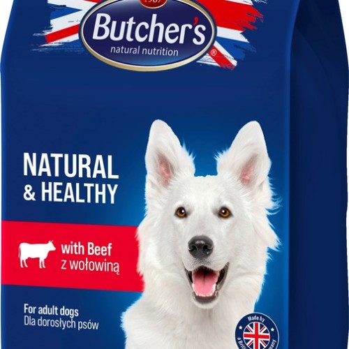 BUTCHER'S Natural&Healthy with beef - dry dog food - 15 kg BUTCHER'S Natural&Healthy with beef - dry dog food - 15 kg