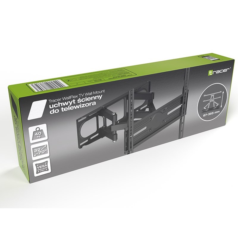 Tracer WallFlex LCD/LED TV Mount, Black