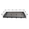C&C modular cage 5x2 pig rabbit hedgehog silver 180 x 75 x 37 cm C&C modular cage 5x2 pig rabbit hedgehog silver 180 x 75 x 37 cm