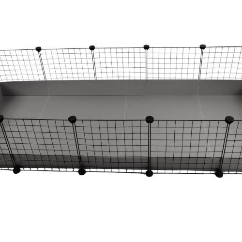 C&C modular cage 5x2 pig rabbit hedgehog silver 180 x 75 x 37 cm C&C modular cage 5x2 pig rabbit hedgehog silver 180 x 75 x 37 cm