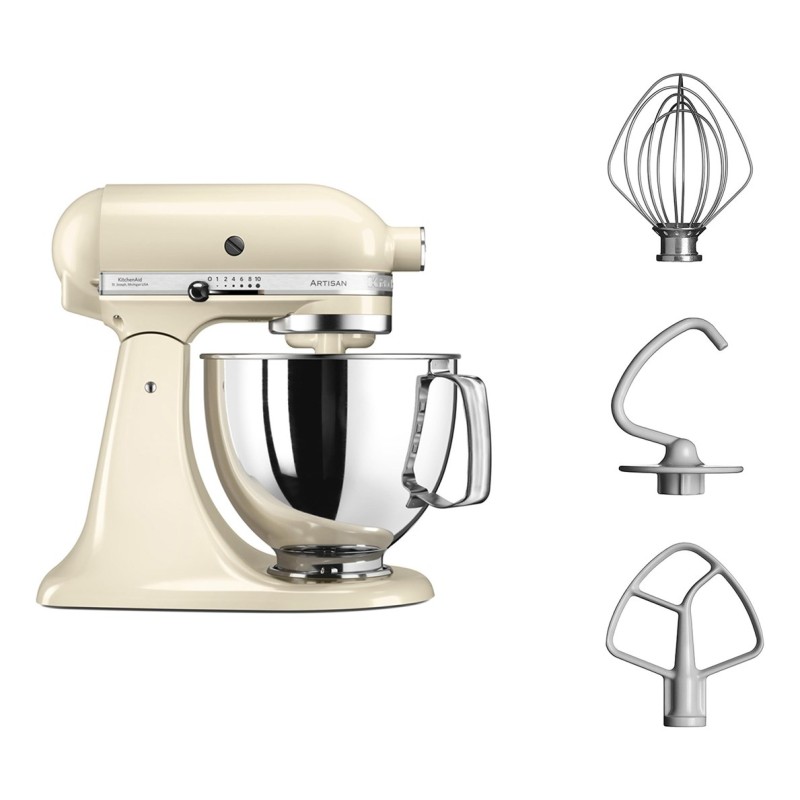 KitchenAid 5KSM125EAC Stand mixer 300 W Cream KitchenAid 5KSM125EAC Stand mixer 300 W Cream