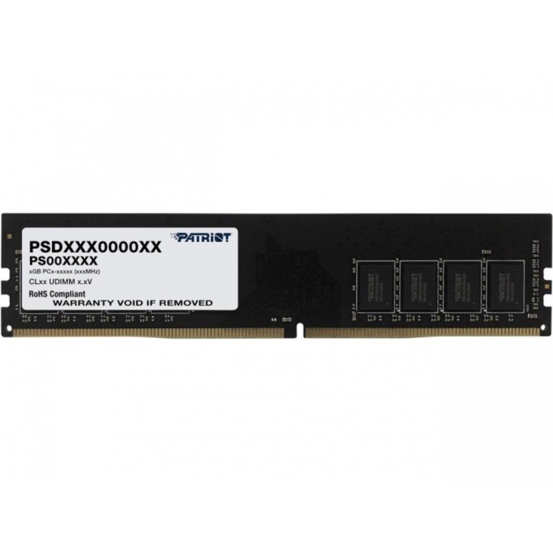 RAM MEMORY PATRIOT DDR4 8GB 3200MHZ 1 RANK BULK HYNIX CHIP RAM MEMORY PATRIOT DDR4 8GB 3200MHZ 1 RANK BULK HYNIX CHIP