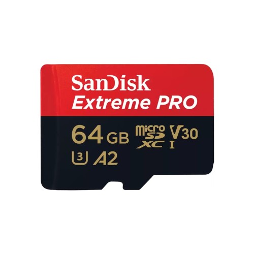 SanDisk Extreme PRO 64 GB MicroSDXC UHS-I Class 10 SanDisk Extreme PRO 64 GB MicroSDXC UHS-I Class 10