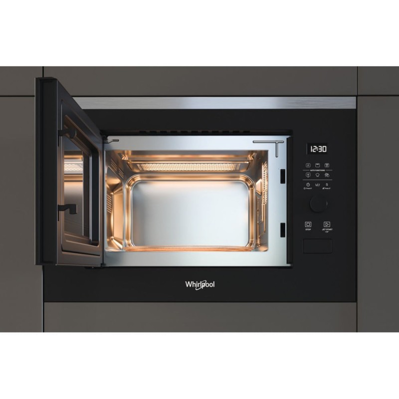 Whirlpool WMF250G Stainless steel Grill microwave Built-in 25 L 900 W Whirlpool WMF250G Stainless steel Grill microwave Built-in 25 L 900 W