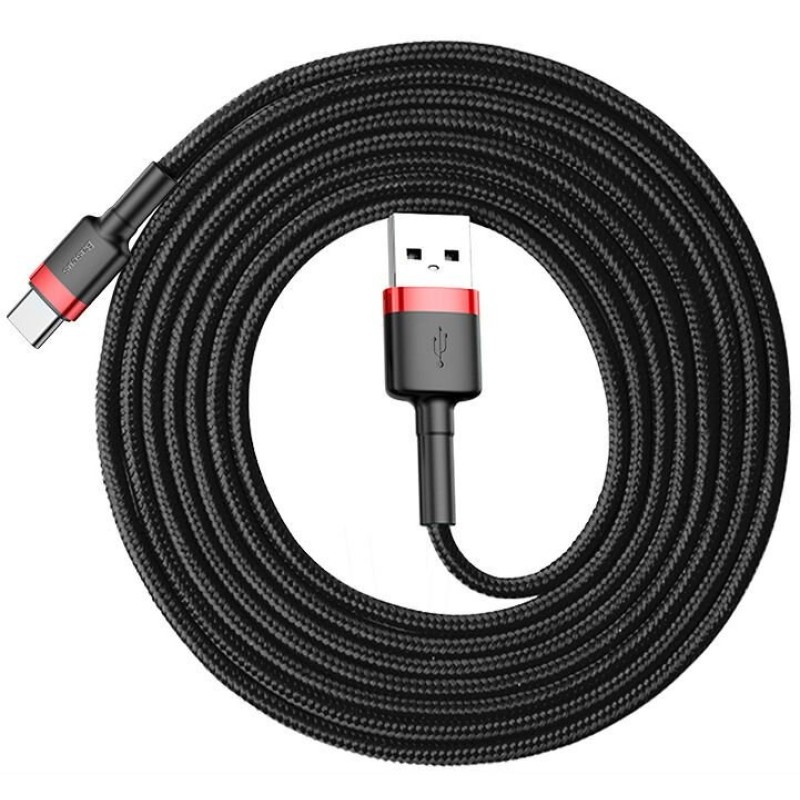 Baseus Cafule USB cable 2 m USB A USB C Black, Red Baseus Cafule USB cable 2 m USB A USB C Black, Red