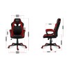 Huzaro FORCE 2.5 Red Mesh gaming chair Huzaro FORCE 2.5 Red Mesh gaming chair
