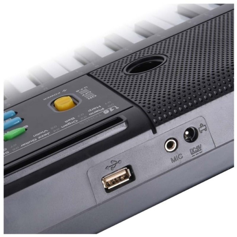 SUPRIMO 605 UFB - keyboard with microphone for learning to play, designed for children SUPRIMO 605 UFB - keyboard with microphone for learning to play, designed for children