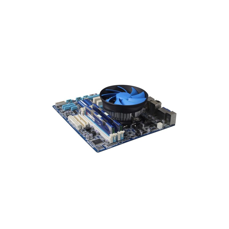DeepCool Gamma Archer Processor Air cooler 12 cm Aluminium, Black, Blue 1 pc(s) DeepCool Gamma Archer Processor Air cooler 12 cm Aluminium, Black, Blue 1 pc(s)