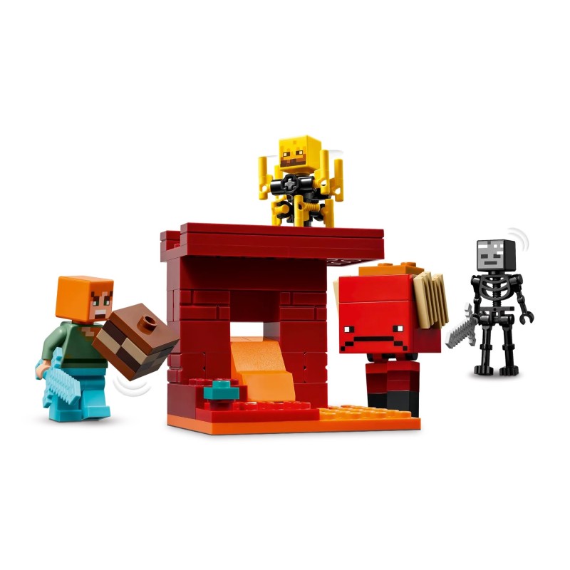 LEGO MINECRAFT 21266 The Nether Lava Battle LEGO MINECRAFT 21266 The Nether Lava Battle